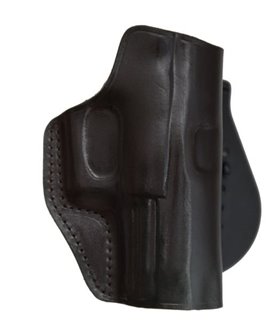 Leather holster with paddle (Glock 21)
