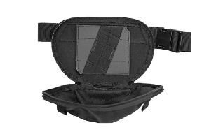 Waist pouch for concealed gun carry