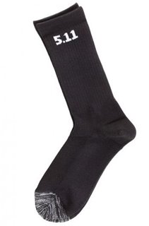 6 Sock - 3-Pack Black (019)